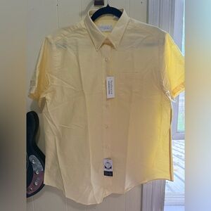Van Heusen Light Yellow Dress Shirt